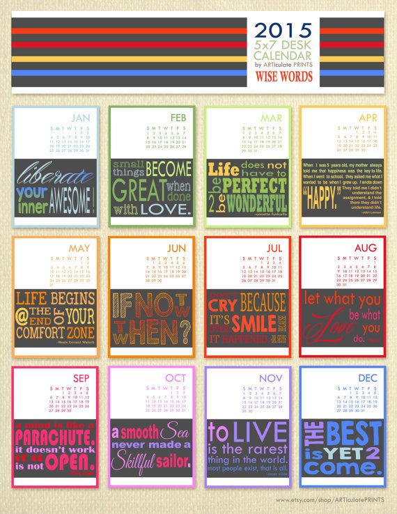 Funny Calendar Quotes For Each Month ShortQuotes.cc