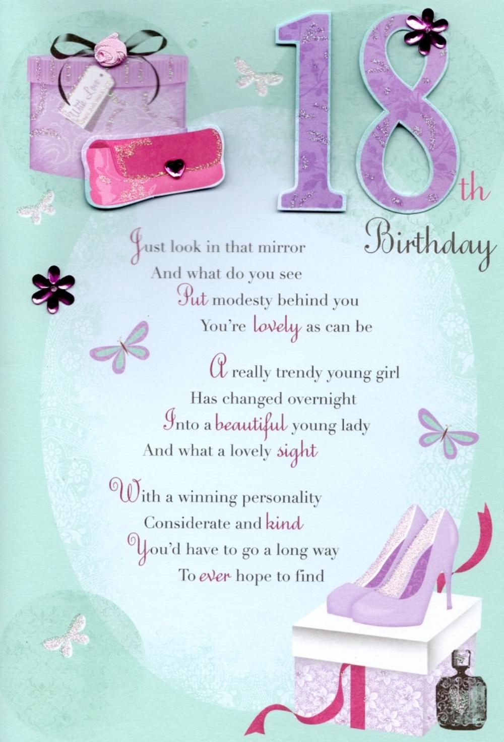Birthday Quotes For 18 Year Old Granddaughter ShortQuotes cc