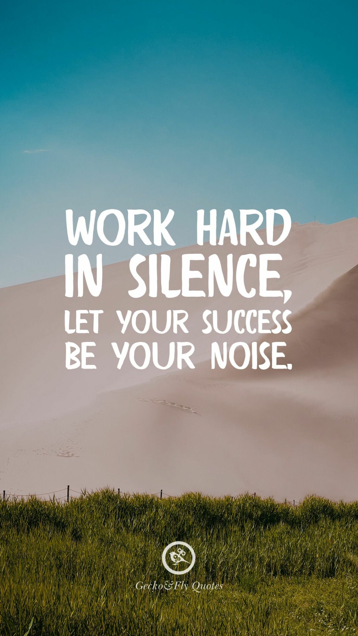 Work In Silence Quotes Wallpaper - Shortquotes.cc