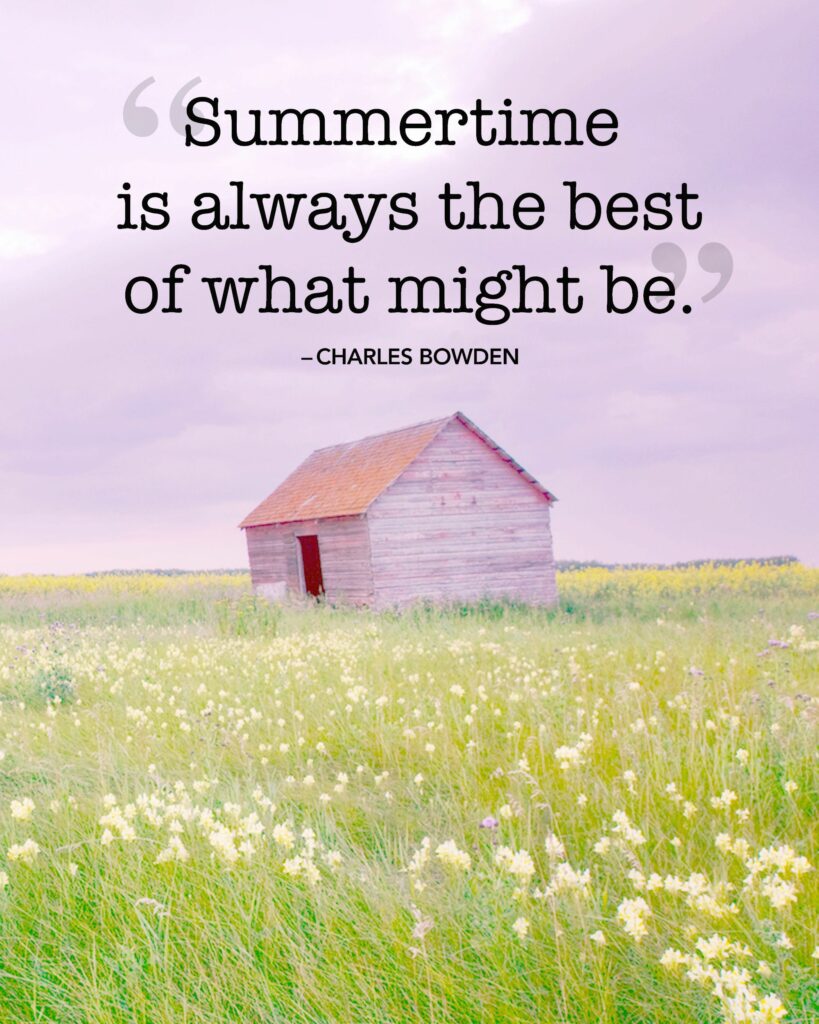 Summertime Quotes from ShortQuotes.cc