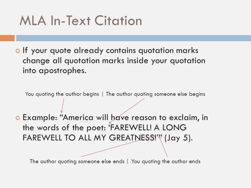 In Text Citation Quotes