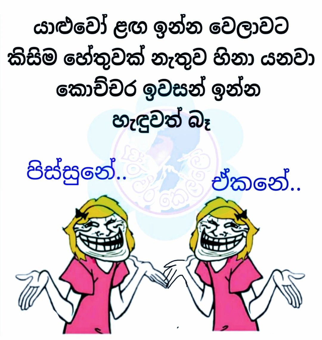 Sinhala Funny Quotes