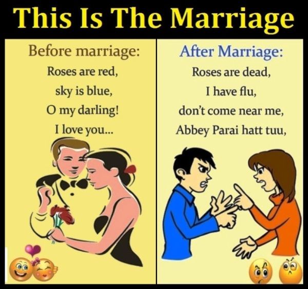 Before And After Marriage Funny Quotes ShortQuotes cc