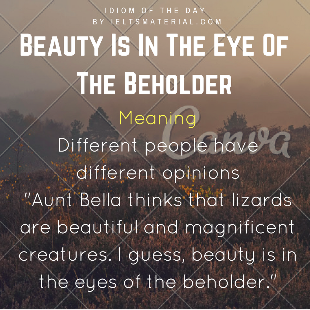 Beauty Is In The Eye Of The Beholder Quote Origin ShortQuotes cc