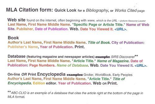 Mla Format Quote Citation Generator - ShortQuotes.cc