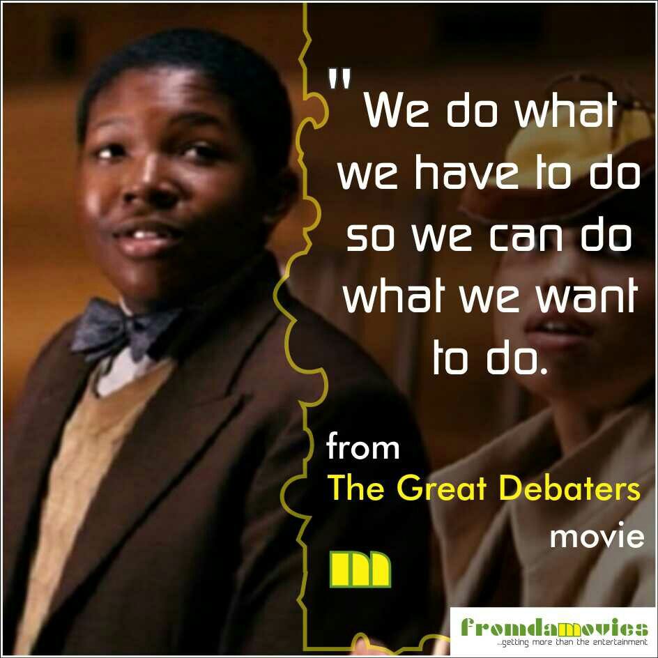 The Great Debaters Quotes - ShortQuotes.cc