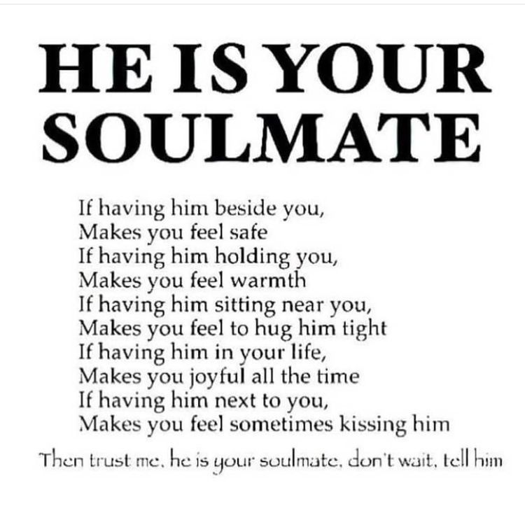 Your My Soulmate Quotes For Him ShortQuotes.cc