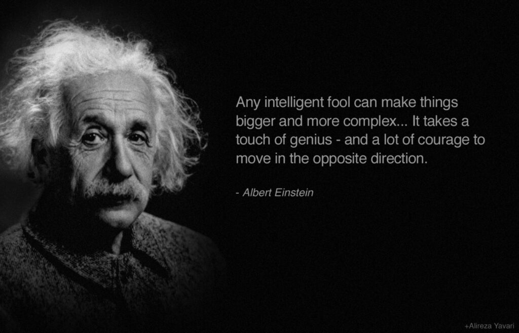 Einstein Simplicity Quote - ShortQuotes.cc