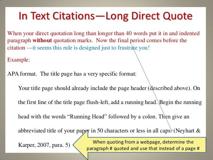 What Is An Apa In Text Citation