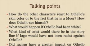 racism in othello william shakespeare 30 638